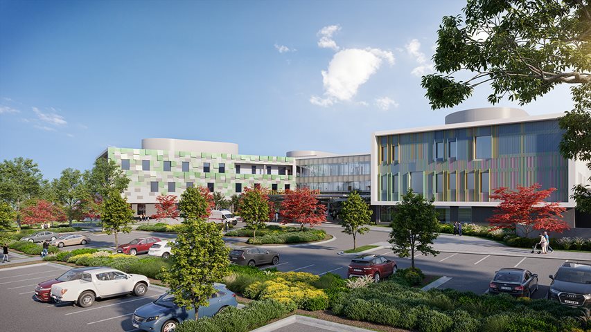 Developed design released for Clinical Services Building