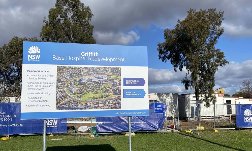 Clinical Services Building sod turn