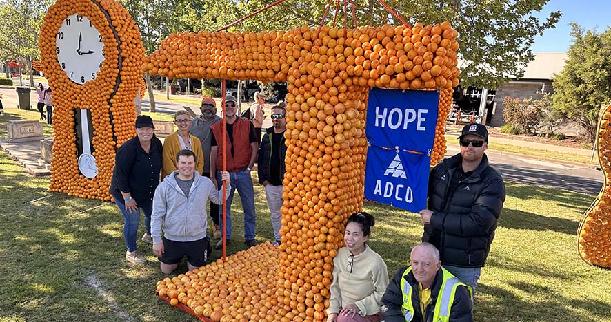 Griffith Citrus Sculptures